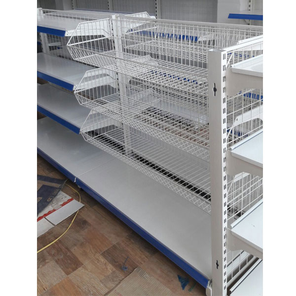 Mẫu kệ siêu thị kết hợp cả 2 dạng được bán tại HCM
