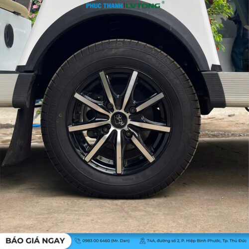 Xe ô tô điện chở khách 11 chỗ LVTONG LT-S8+3 2 banh cua xe dien lvtong lts83