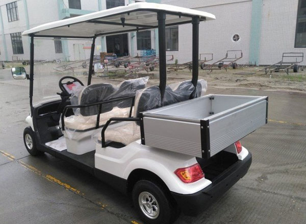 Xe điện chở hành lý sân golf thùng lửng 4 chỗ