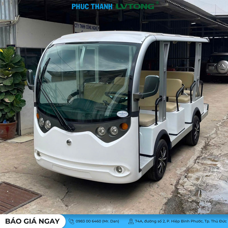 Xe ô tô điện chở khách 11 chỗ LVTONG LT-S8+3 5 Ô tô điện chở khách 11 chỗ Lvtong - thương hiệu dẫn đầu thị trường ô tô điện chở khách