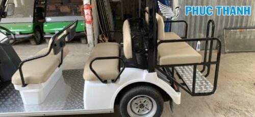 Mẫu xe golf điện mang kết cấu mở vô cùng thông thoáng
