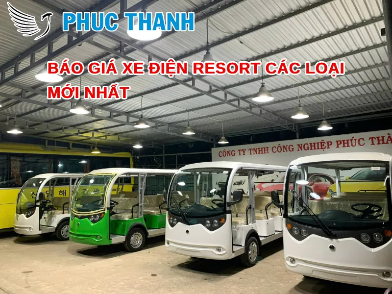 Báo giá xe điện resort các loại mới nhất [timect]