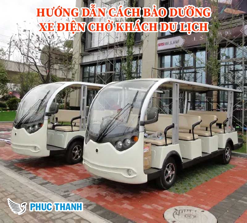 Hướng dẫn cách bảo dưỡng xe điện chở khách du lịch