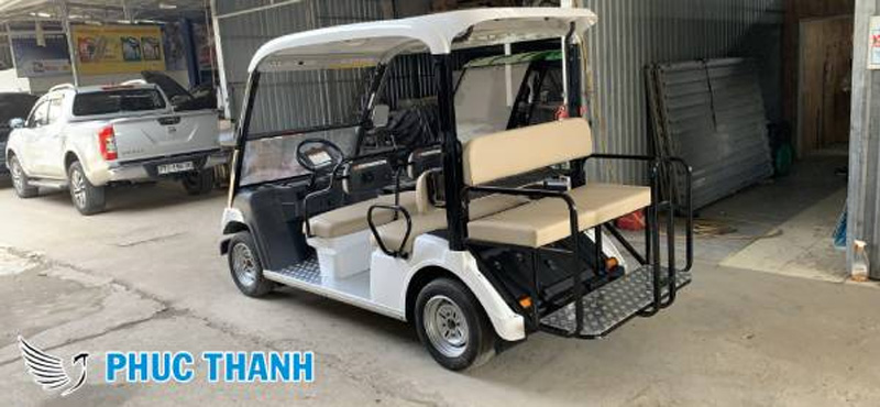 Giá xe điện chở khách du lịch Yamaha 6 chỗ YMH06 (2 băng)