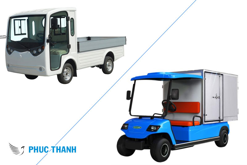 Nên chọn xe điện chở hàng thùng lửng hay thùng kín? 1 Nên chọn xe điện chở hàng thùng lửng hay thùng kín?