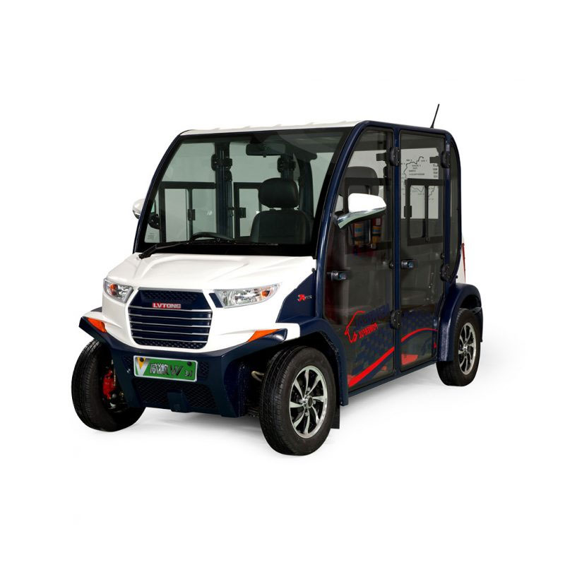 Xe điện cửa đóng chở khách du lịch 4 chỗ