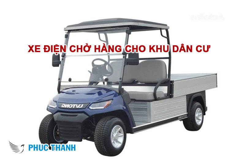 Xe điện chở hàng cho khu dân cư giá rẻ