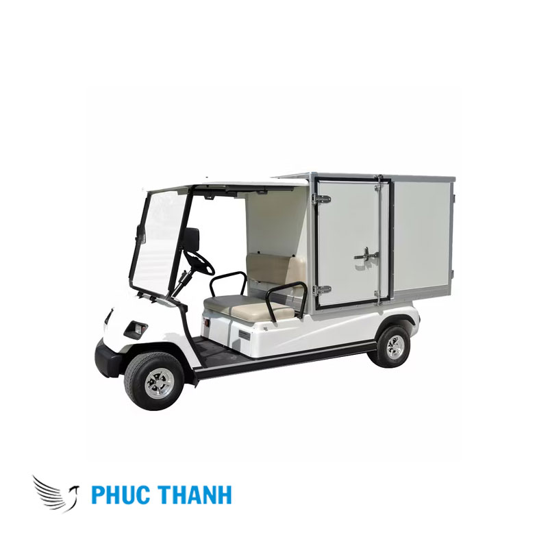 Xe điện chở hàng thùng kín LVTONG LT-A2.GC dành cho nhà vườn