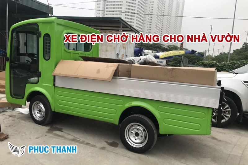 Xe điện chở hàng cho nhà vườn bền giá rẻ