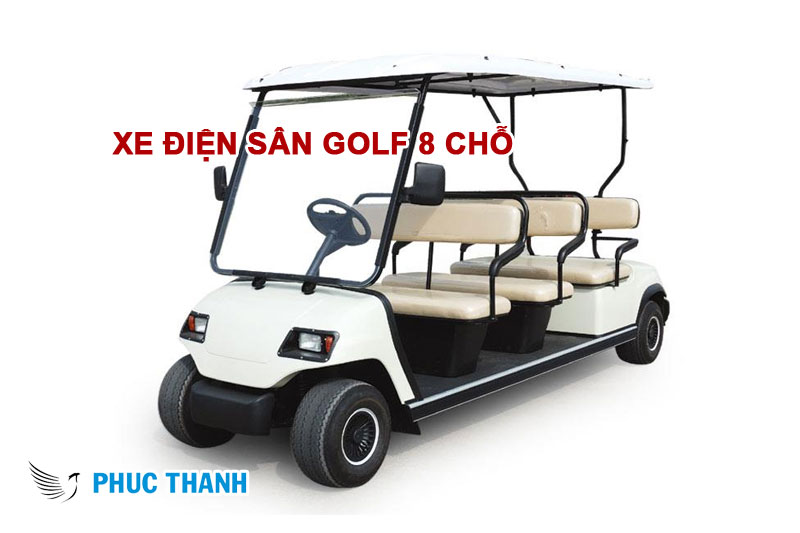 Xe điện sân golf 8 chỗ.