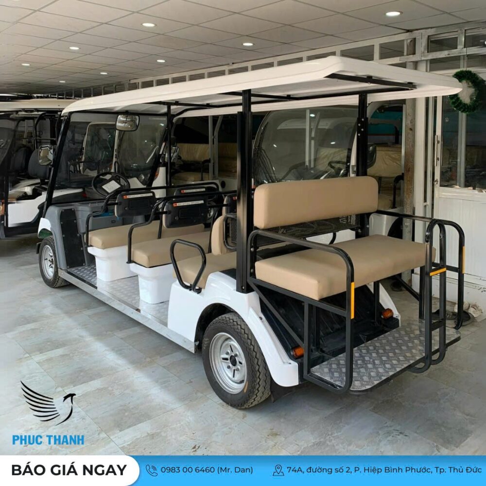 9+ Xe Điện Chở Khách Du Lịch Có Mái Che Giá Rẻ Chất Lượng 10 Xe điện chở khách du lịch có mái che YAMAHA 11 chỗ ngồi