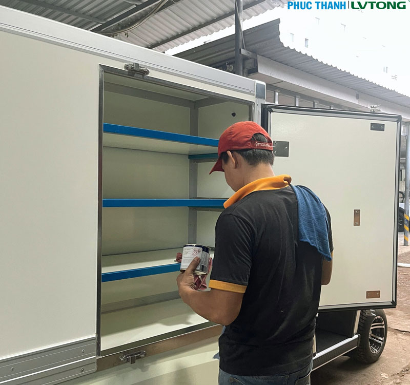 Các vấn đề về khung gầm và hệ thống phanh xe điện chở hàng