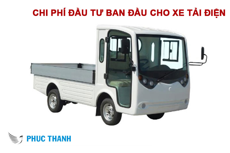 Chi phí đầu tư ban đầu cho xe tải điện