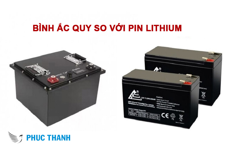 Chi phí thay thế bình ắc quy so với pin Lithium cho xe golf điện