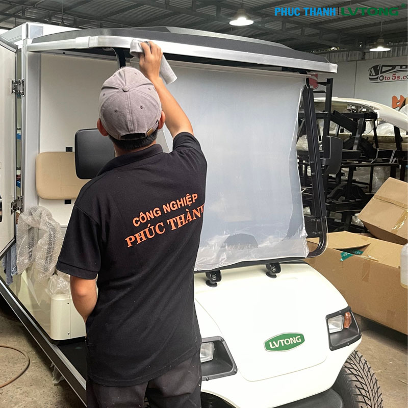 Quy trình bảo dưỡng xe điện chở hàng định kỳ