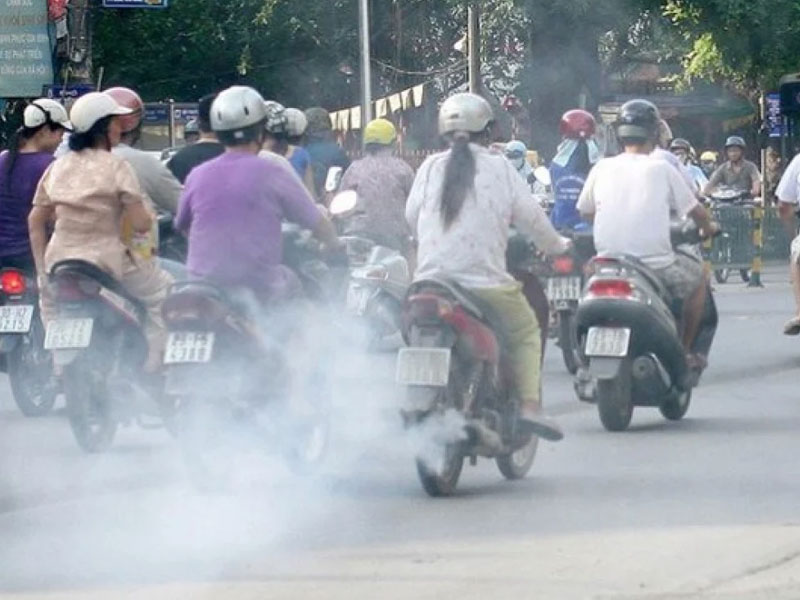 Xóa bỏ hoàn toàn khí thải độc hại và làm sạch bầu khí quyển