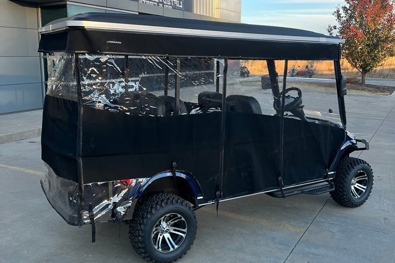 Tiêu chí lựa chọn rèm che mưa, kính chắn gió phù hợp với các loại xe golf