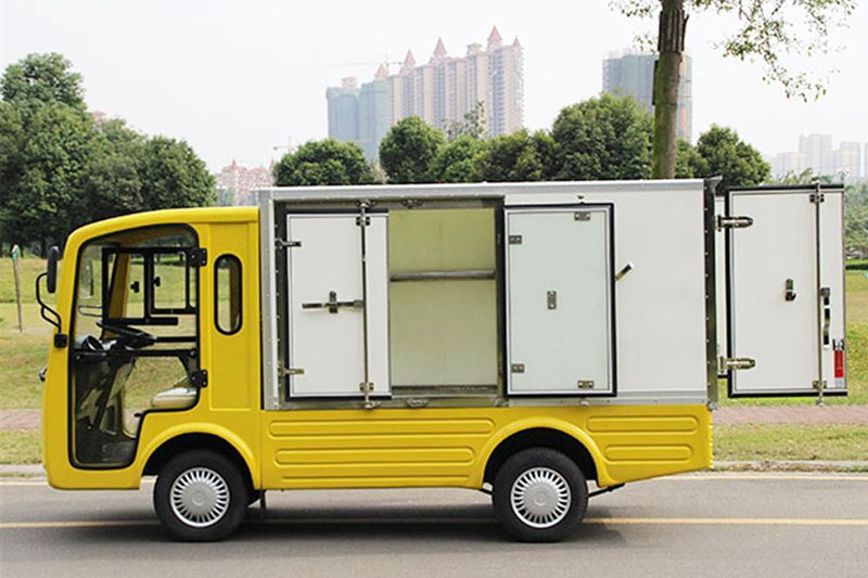 Xe tải điện thùng kín LVTONG LT-S2.B.HX dành cho khu công nghiệp