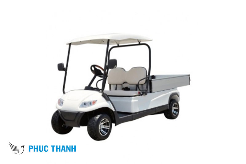 Xe điện thùng lửng chở hàng cho chợ đầu mối