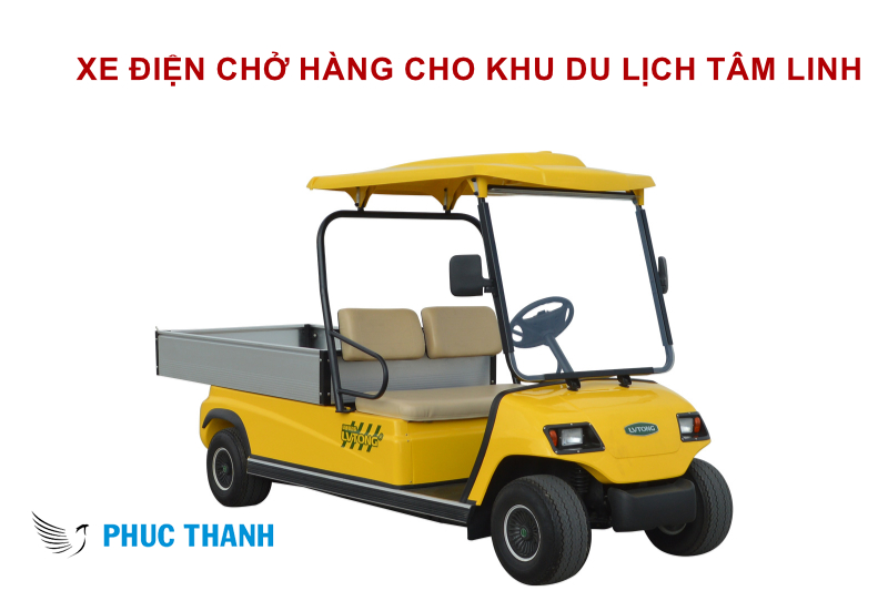 Xe điện chở hàng cho khu du lịch tâm linh