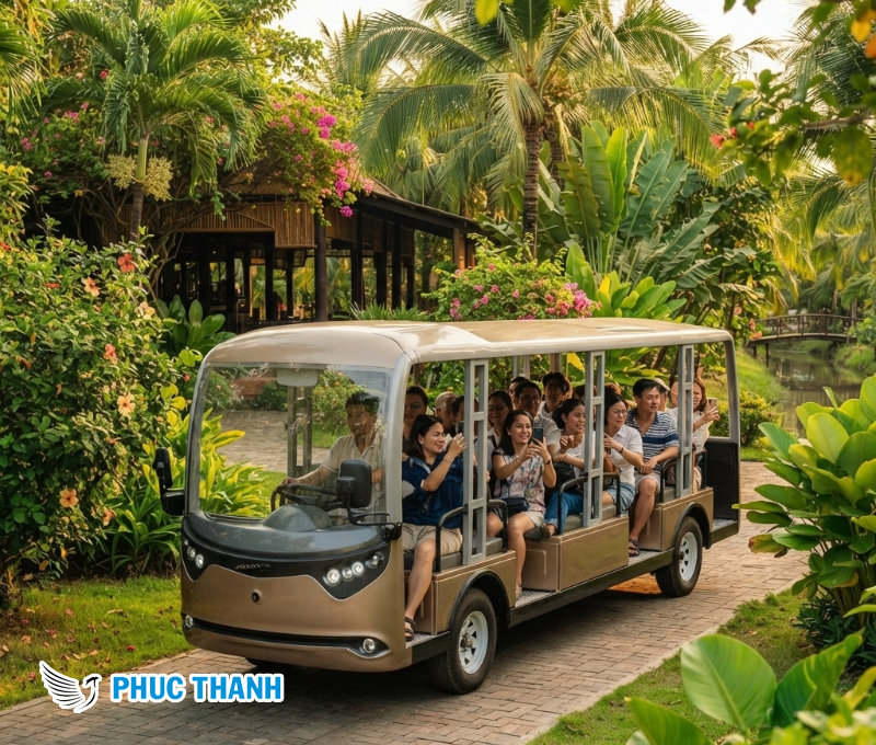 Xe Điện Homestay: Mảnh Ghép Hoàn Hảo Cho Xu Hướng Du Lịch Xanh Không Khói Bụi 4 Lợi của chủ Homestay khi đầu tư xe điện chở khách