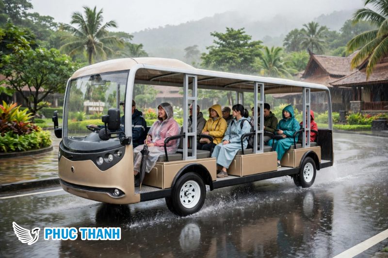 Mẹo Bảo Vệ Và Sử Dụng Xe Điện Homestay An Toàn Trong Mùa Mưa Bão (Chuẩn Chuyên Gia) 1 Mẹo bảo vệ và sử dụng xe điện homestay an toàn trong mùa mưa bão.
